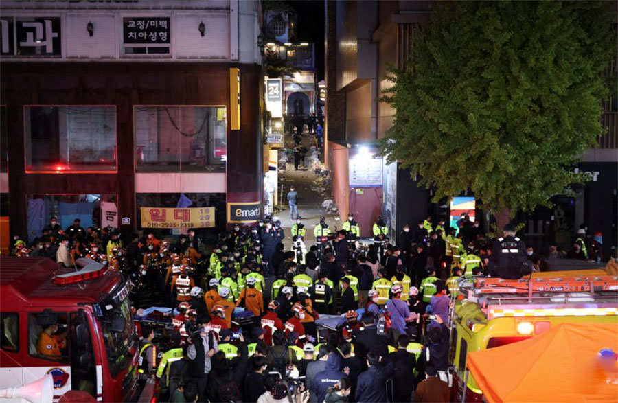 Corea del Sur declara período de luto después de estampida que dejó saldo de 151 muertos | AFmedios .