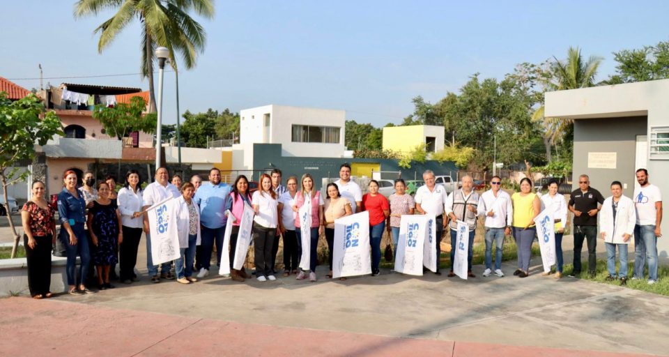 Margarita Moreno da inicio a la construcción de la Unidad Básica de Rehabilitación en El Diezmo