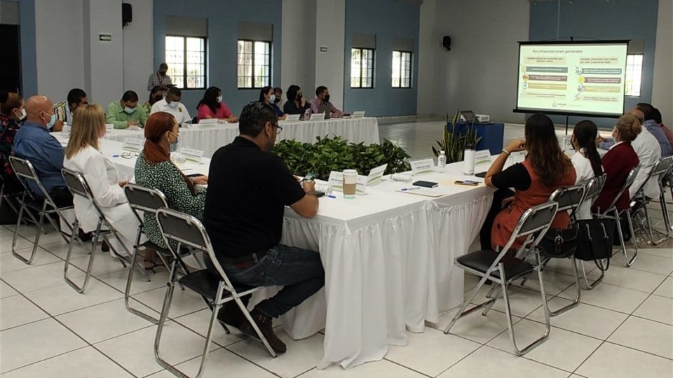 Red Colimense de Municipios por la Salud realiza reunión extraordinaria, en Comala