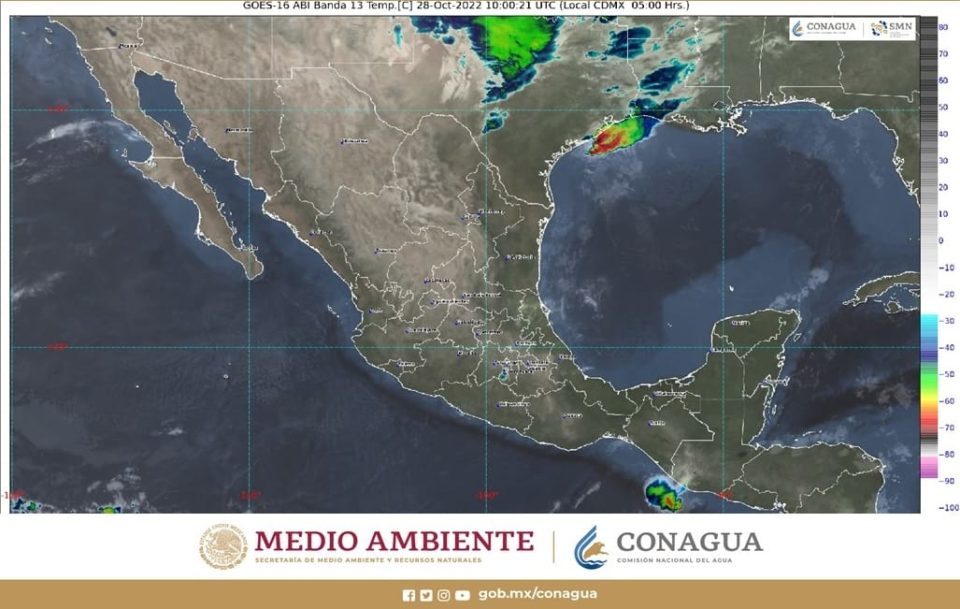 Sólo lluvias aisladas para Colima, indica el pronóstico del SMN este viernes