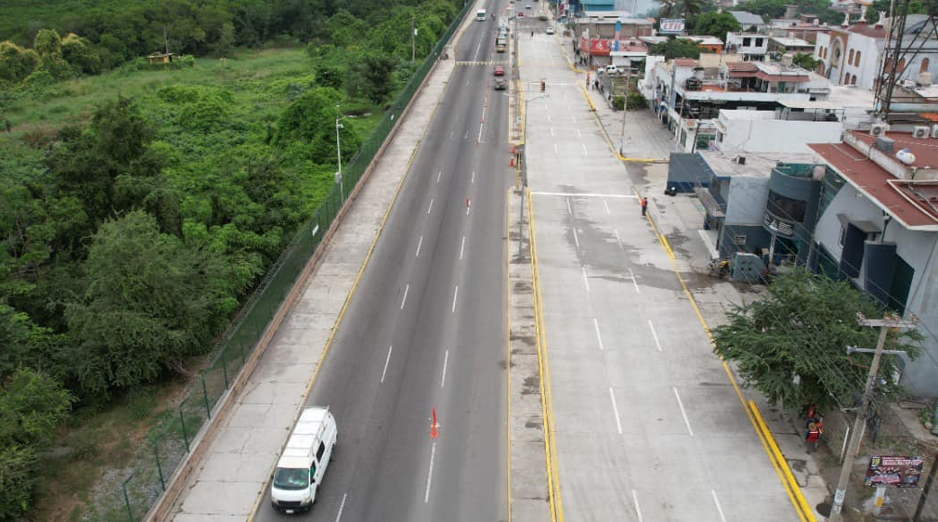 Terminan pavimentación del boulevard Miguel de la Madrid | El Noticiero de Manzanillo