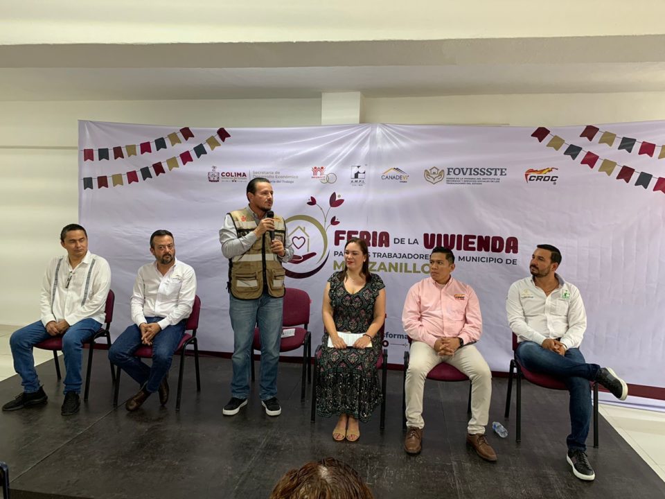 Gobierno de Colima facilita vinculación entre desarrolladores de vivienda y sector laboral