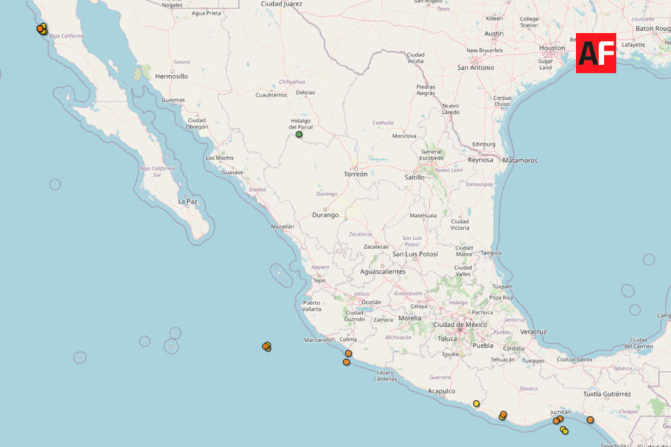 SSN registra dos sismos de magnitud 4 con epicentro en Tecomán, Colima; en lo que va del día 38 en territorio mexicano | AFmedios .