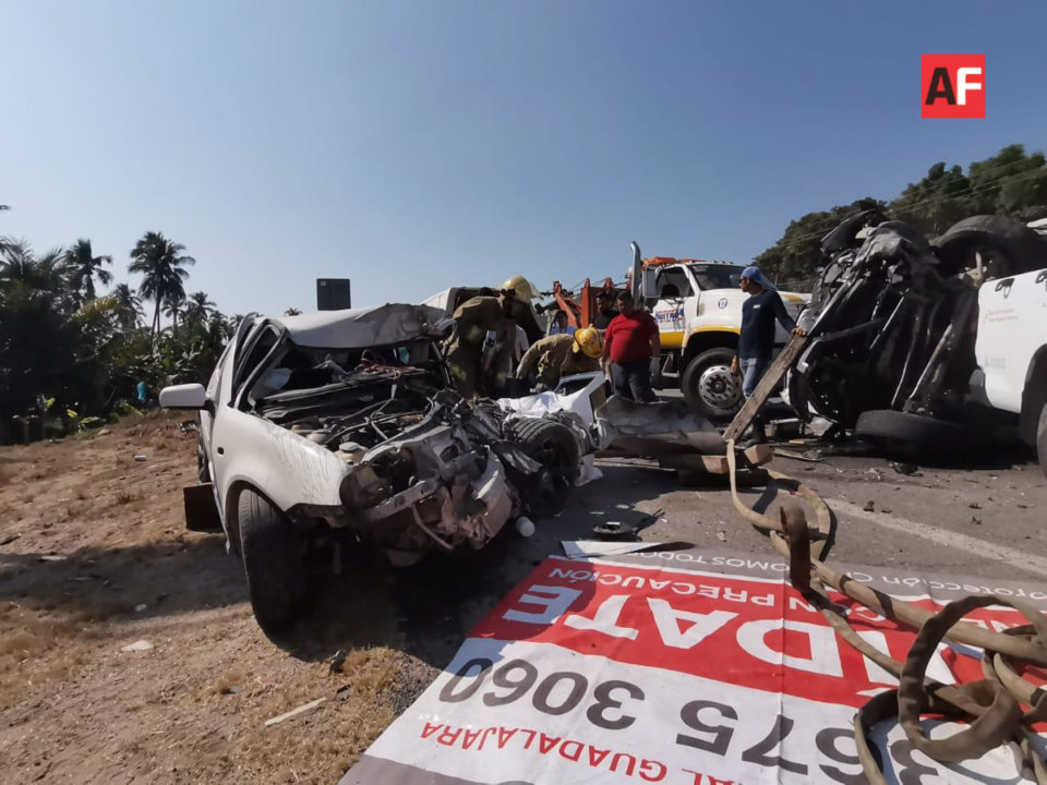 Accidente en Cihuatlán deja un saldo de un fallecido y 5 lesionados | AFmedios .