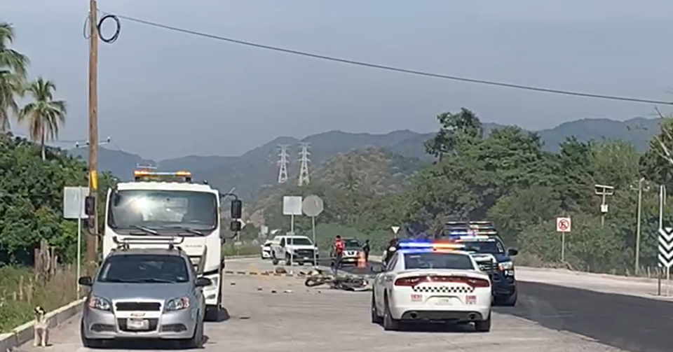 Accidente en la libre Manzanillo-Armería | El Noticiero de Manzanillo