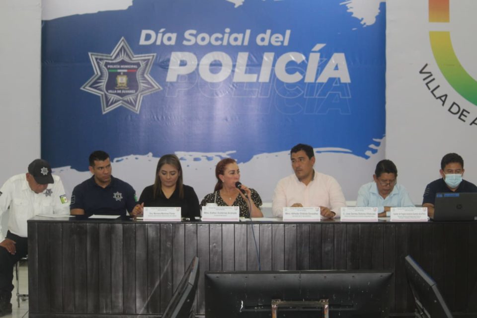 Aprueba Consejo Municipal de Seguridad Pública bono mensual por riesgo para policías de Villa de Álvarez