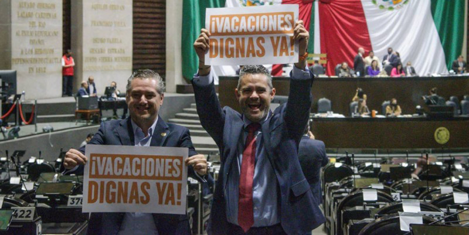 Diputados aprueban vacaciones dignas; dictamen pasa al Senado | El Noticiero de Manzanillo