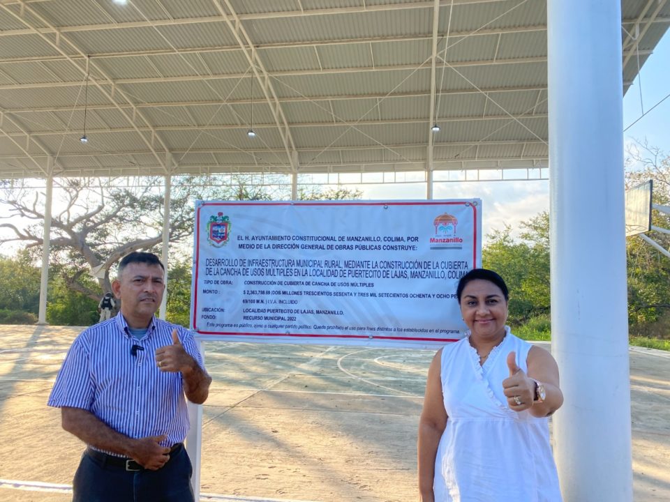 Griselda Martínez entrega obra para el beneficio de cientos de habitantes de Puertecito de Lajas