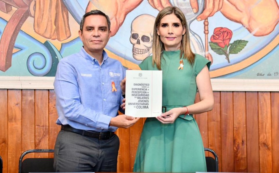 Margarita Moreno y rector, Christian Torres Ortiz hacen equipo para crear el proyecto ‘Corredores Seguros’