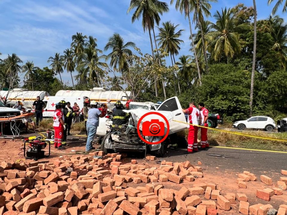 Se registra accidente sobre autopista Colima Manzanillo