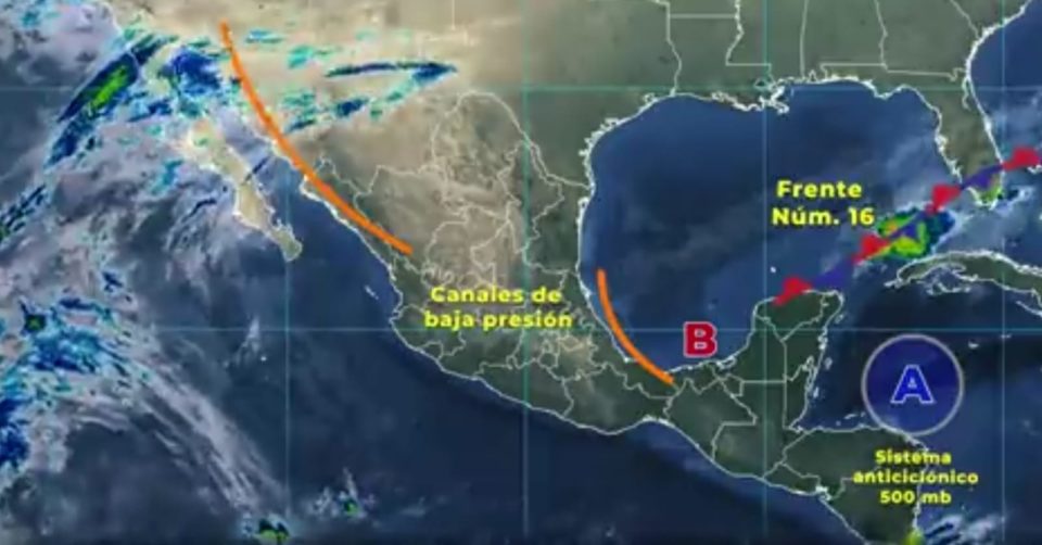 Temperaturas de 35 a 40°C en Colima y otros seis estados, este día