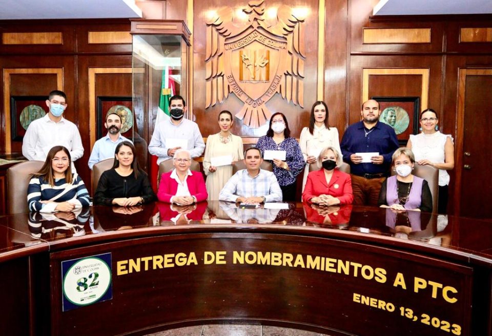 Fortalece UdeC su planta docente con ingreso de nuevos Profesores de Tiempo Completo