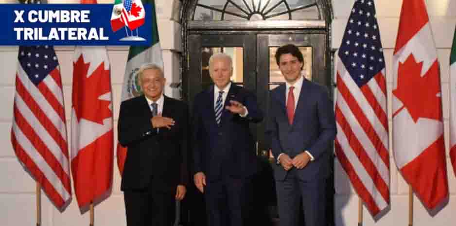 López Obrador ofreció cena a Biden y Trudeau en Palacio Nacional | El Noticiero de Manzanillo