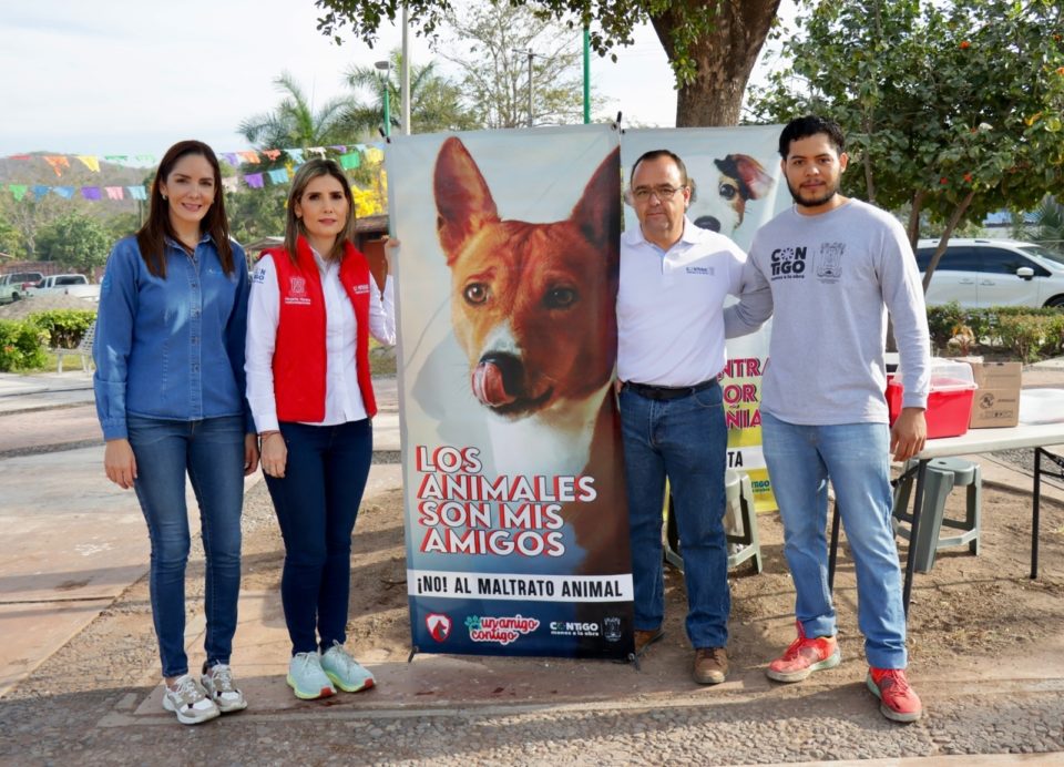 Margarita Moreno comienza nueva campaña de vacunación antirrábica para mascotas