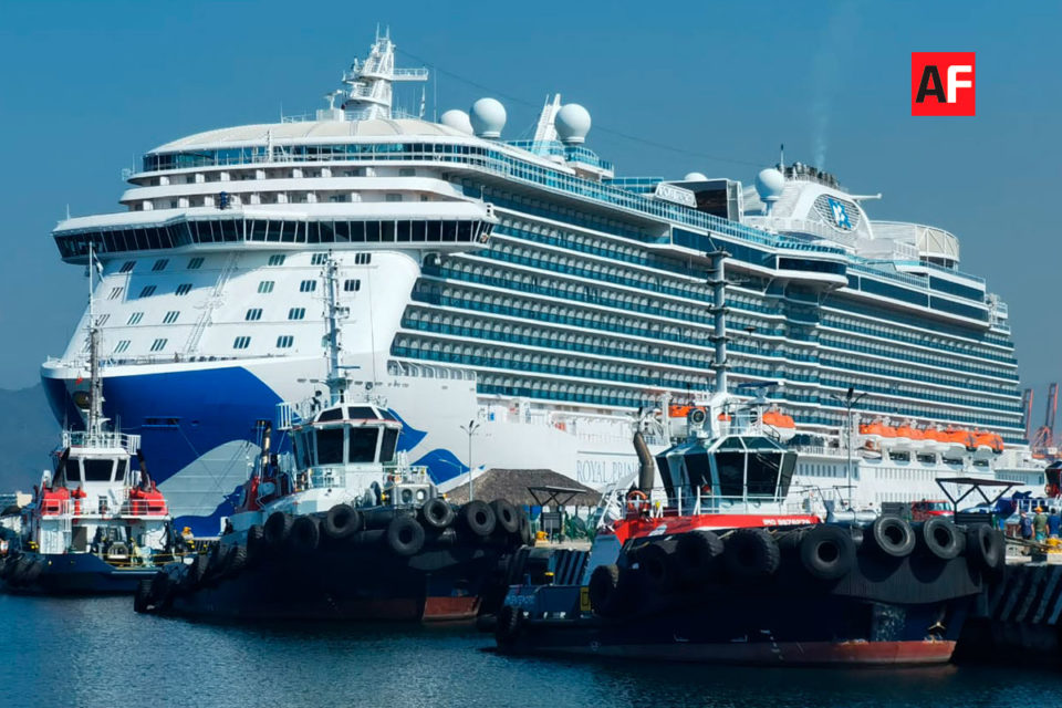 Más de 2 mil 700 turistas visitaron Manzanillo a bordo del crucero Royal Princess | AFmedios .