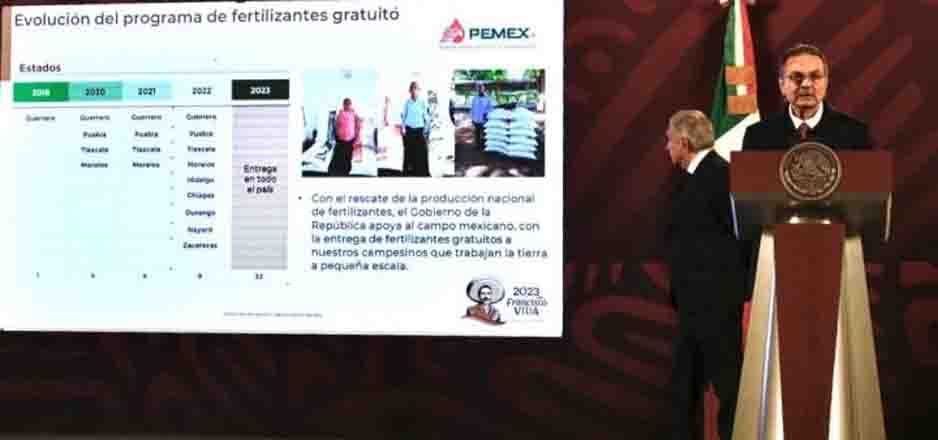 Pemex planea producir en 2024 el 100% de fertilizantes | El Noticiero de Manzanillo