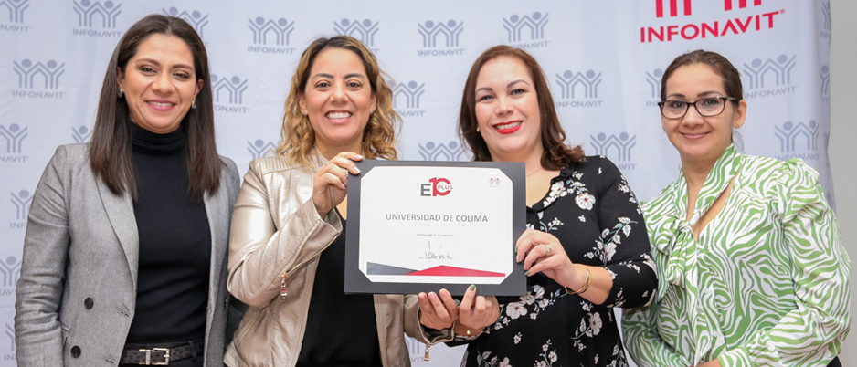 Reconoce Infonavit a la UdeC como Empresa de Diez Plus | El Noticiero de Manzanillo