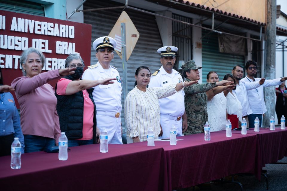 Conmemoran el 191 aniversario Luctuoso de Vicente Guerrero