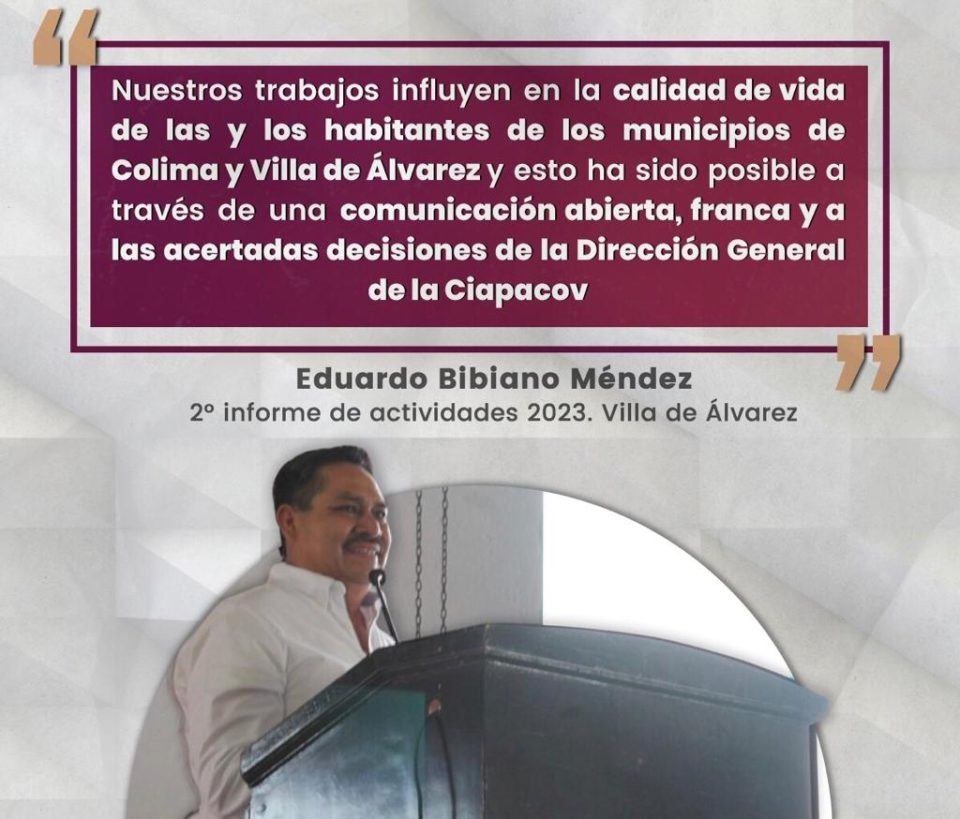 Líder Sindical, Eduardo Bibiano, reconoce labor de Vladimir Parra al frente de CIAPACOV