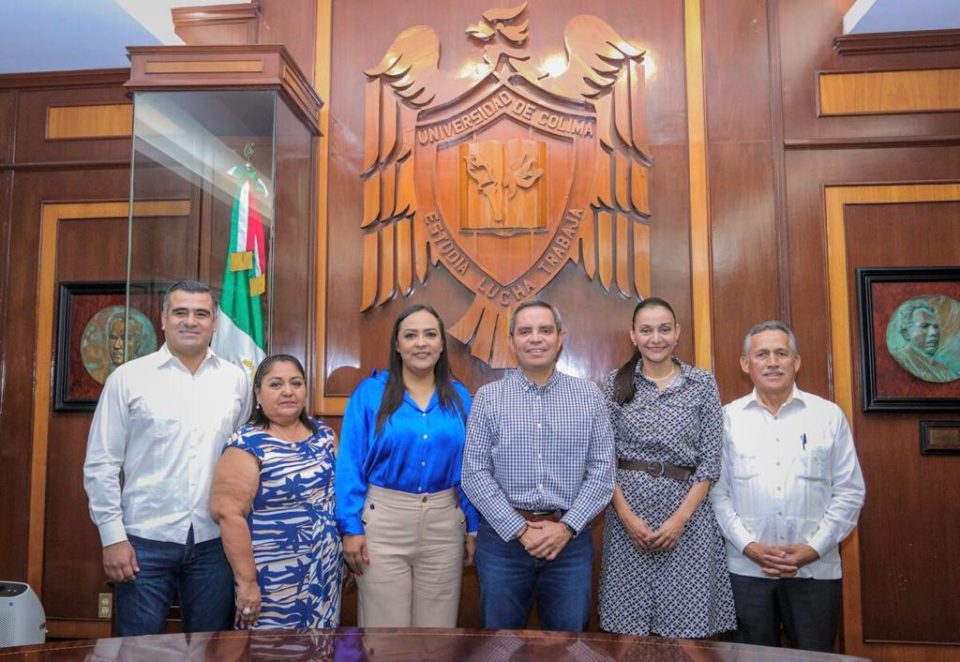 Sostiene rector reunión de trabajo con legisladores y legisladoras federales de Colima