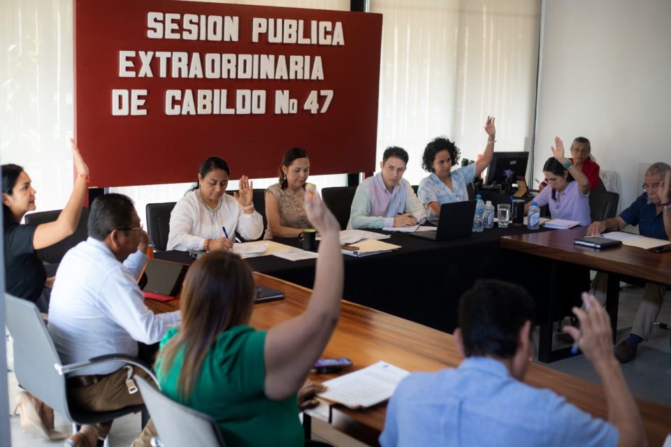 Cabildo autoriza convenio para continuar Profesionalizando a la Policía Municipal