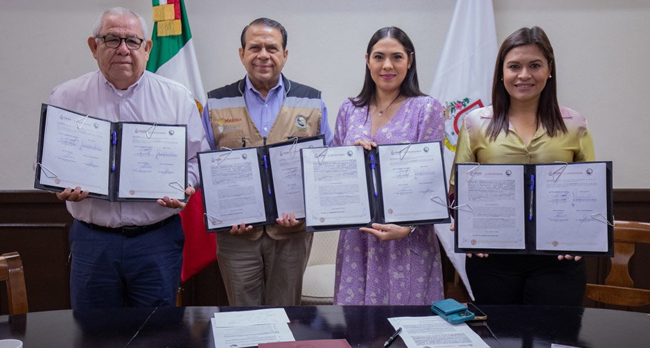 Firman convenio Seidum, Sict, Asipona y Pinfra | El Noticiero de Manzanillo