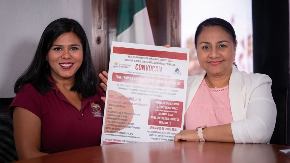 Griselda Martínez anuncia convocatoria para Anfitriones turísticos de Manzanillo