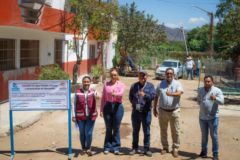 Griselda Martínez arranca segunda etapa de obra hidráulica en la Colonia Infonavit