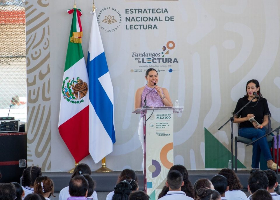 Indira Vizcaíno y Beatriz Gutiérrez Müller presiden Fandangos por la Lectura