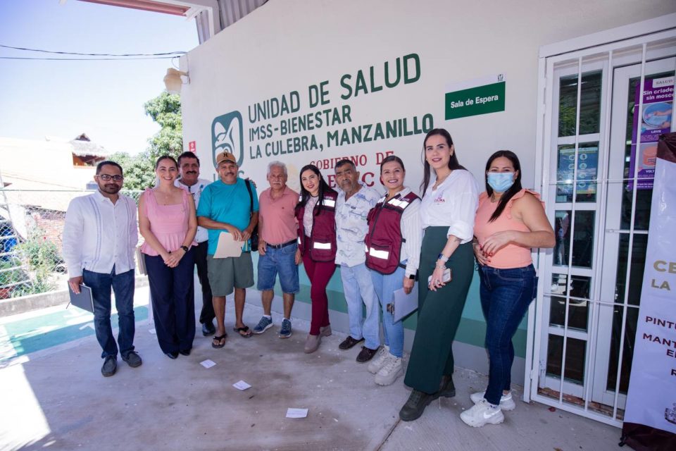Indira entrega Centro de Salud que beneficiará a habitantes de La Culebra, en Manzanillo