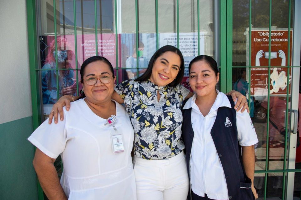 Indira supervisa obra que transforma Centro de Salud en La Virgencita