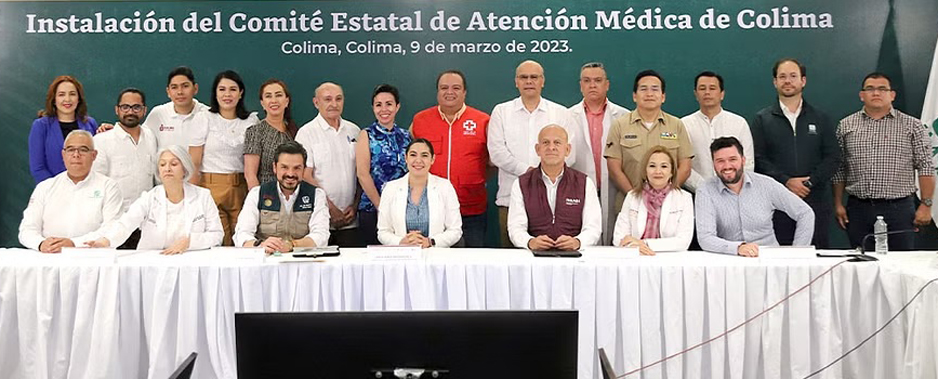 Instalan Comité Estatal de Atención Médica en Colima | El Noticiero de Manzanillo