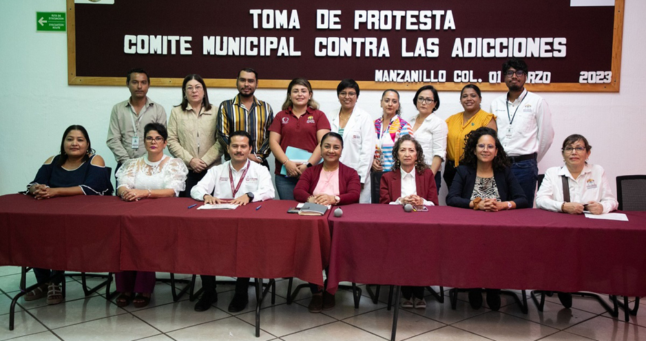 Instalan el Comité Municipal Contra Adicciones en Manzanillo | El Noticiero de Manzanillo