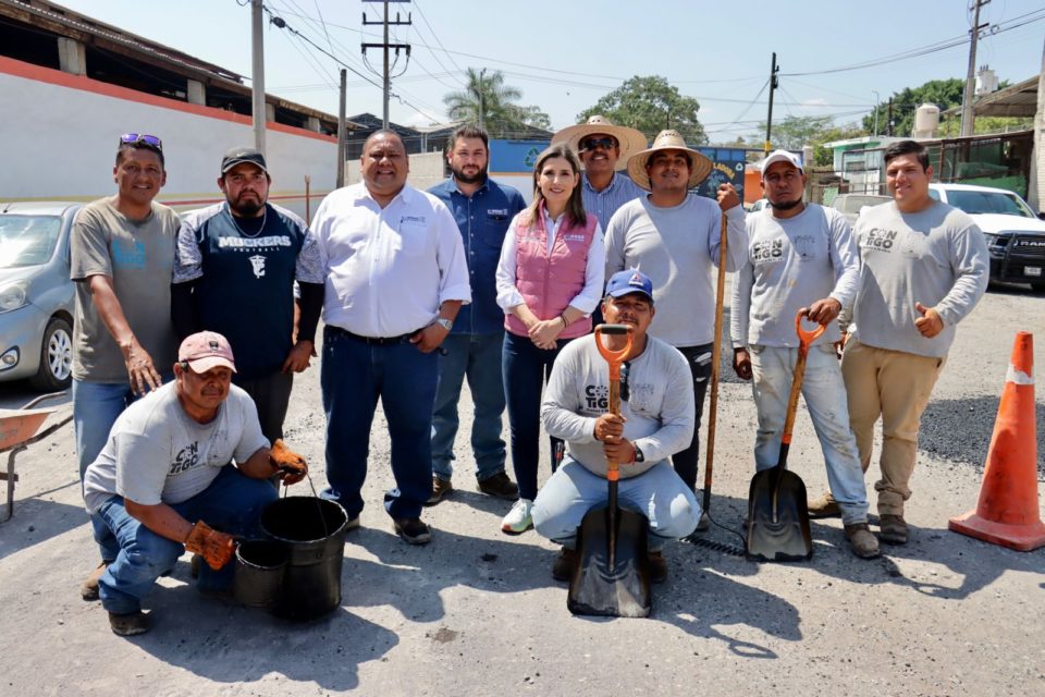 Margarita Moreno mejora vías de acceso al Parque Industrial