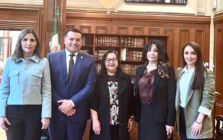 Margarita Moreno se reúne con la Ministra Presidenta Norma Piña