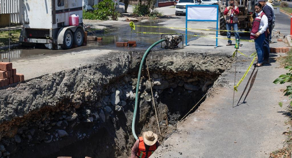 Sustituirán el colector sanitario en la Avenida Elías Zamora | El Noticiero de Manzanillo