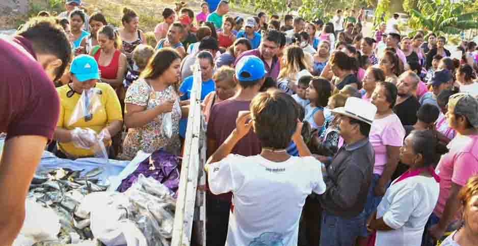 DIF Estatal entregó 10 toneladas de pescado a más de 7 mil familias | El Noticiero de Manzanillo