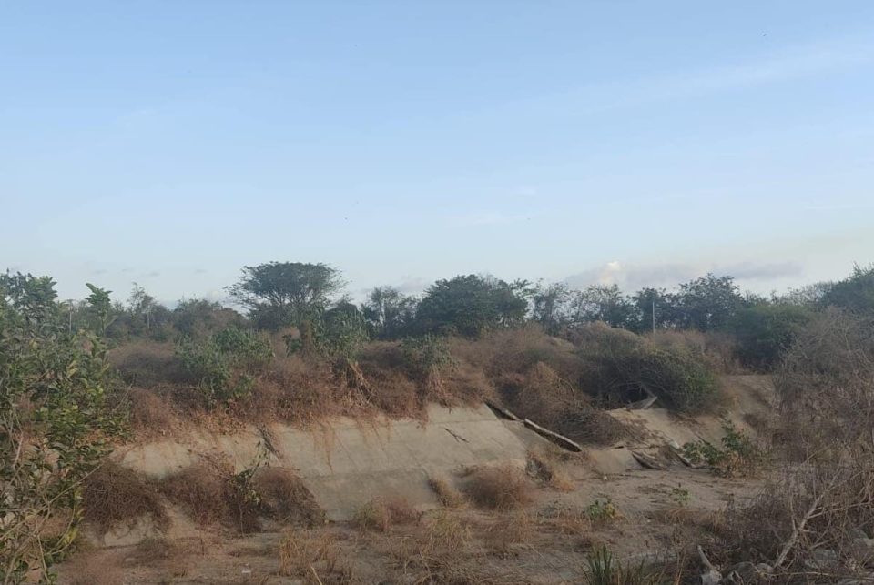 Lozas dañadas y cauce azolvado en el canal pluvial de Salagua-Valle | El Noticiero de Manzanillo