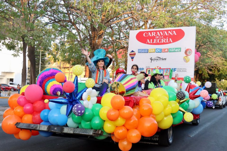 Caravana de la Alegría arranca festejos para celebrar a la niñez de Colima Capital