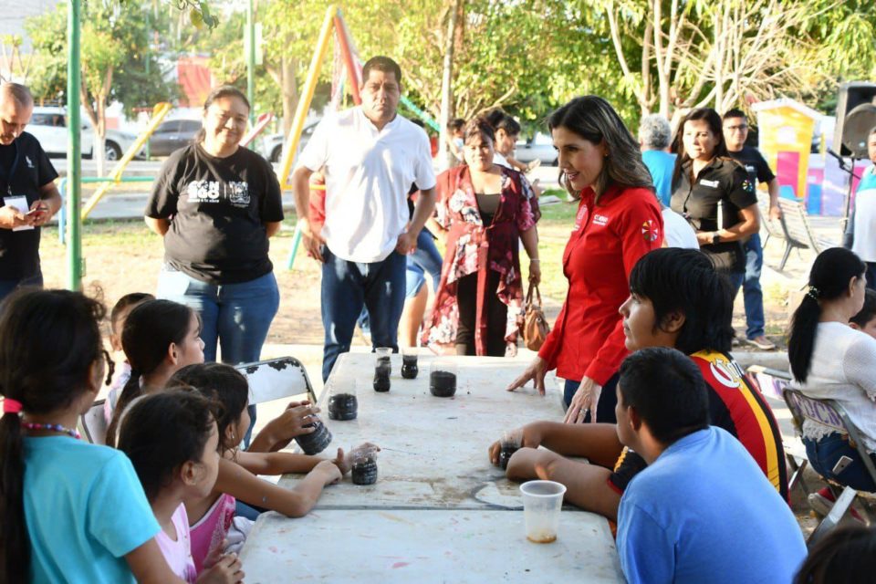 Margarita Moreno lleva el "Jardín que mereces' al Tívoli para fomentar paz.