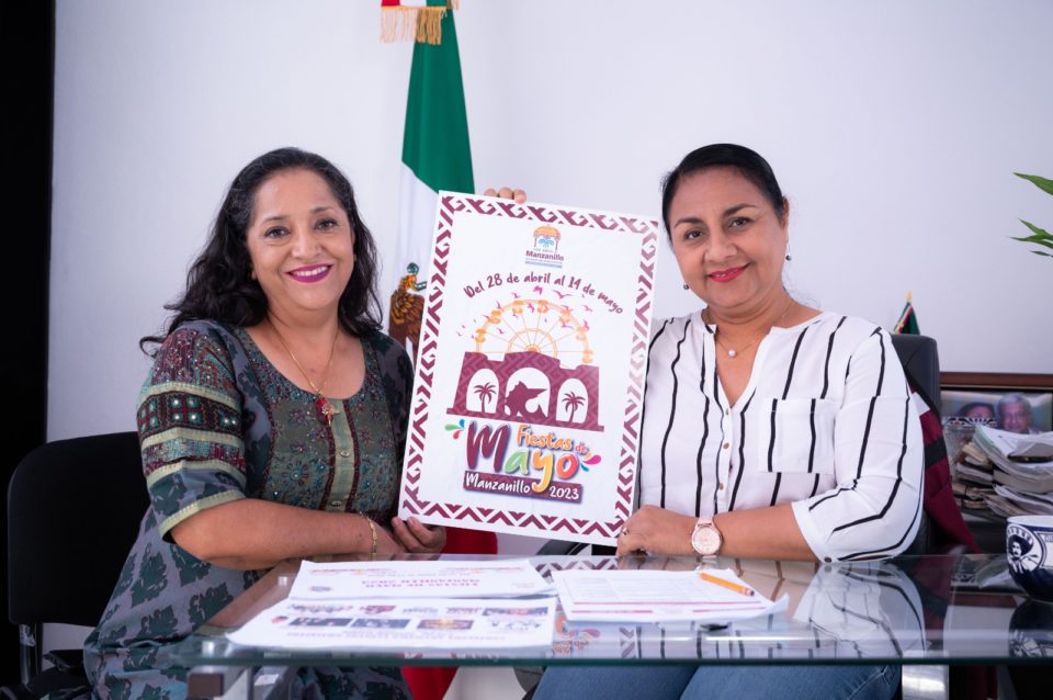 Presenta Griselda Martínez la cartelera de las Fiestas de Mayo Manzanillo 2023