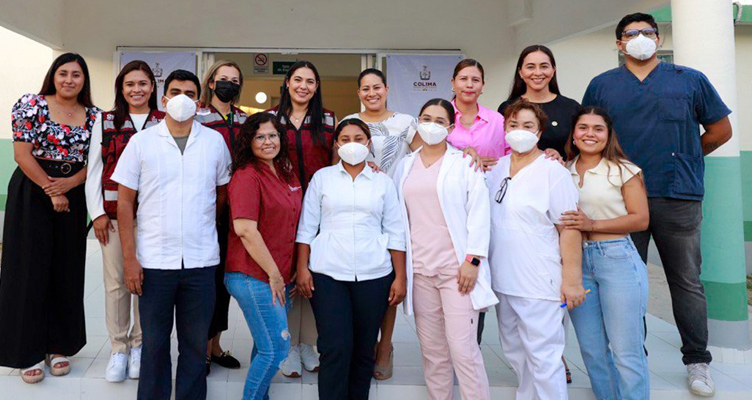 Indira entregó remodelación del Centro de Salud en Santiago | El Noticiero de Manzanillo