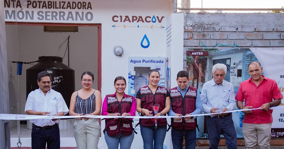 Entregan rehabilitación de planta purificadora en Villa de Álvarez | El Noticiero de Manzanillo