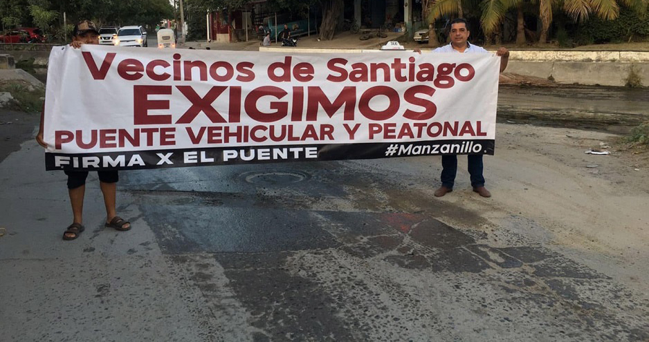 Construirán puente peatonal en el arroyo de Santiago | El Noticiero de Manzanillo
