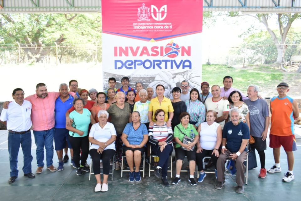 Anuncia Tey Gutiérrez más acciones del programa “Invasión Deportiva”