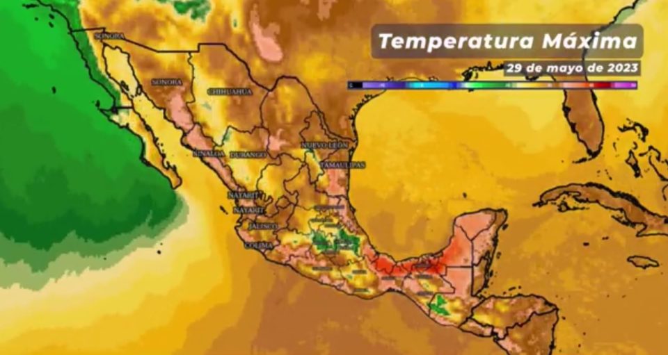 Colima inicia semana con temperaturas máximas que llegarían de 35 a 40°C