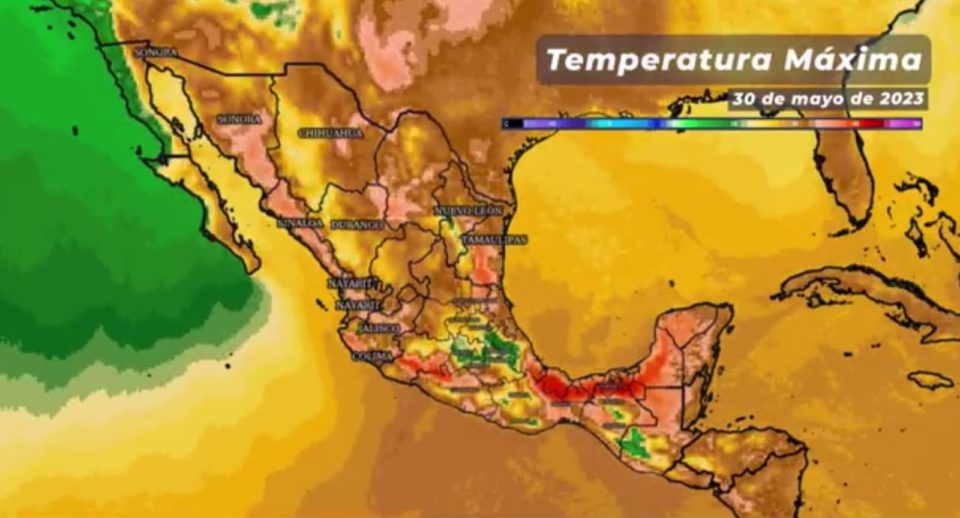 Colima sigue hoy con temperaturas elevadas y sin probabilidad de lluvias