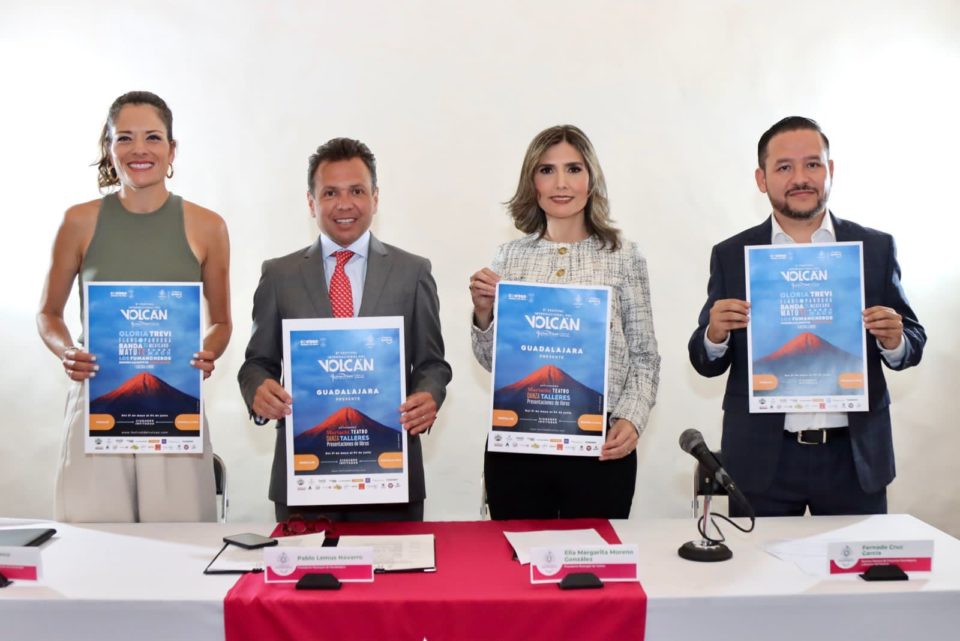 Guadalajara presentará cartelera cultural en el Festival Internacional del Volcán