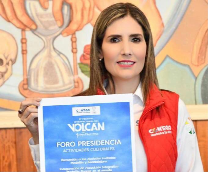 Margarita Moreno anuncia foros Constitución, Madero, Catedral y Presidencia del Festival Internacional del Volcán