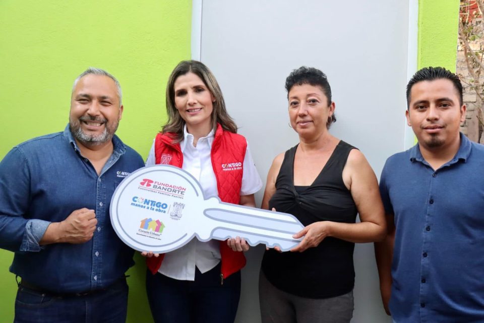 Margarita Moreno y Corazón Urbano arrancan segunda etapa de mejoramiento de vivienda